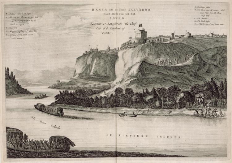 Mbanza Kongo (São Salvador), Engraving 1668